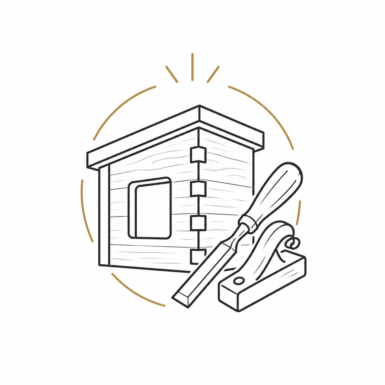 Handwerklich gefertigtes Katzenhaus mit langlebiger Konstruktion und hochwertigen Materialien.